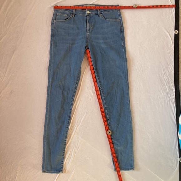 Preloved Topshop Men's Skinny Denim Jeans Blue Size 32 - Small Marks - Picture 11 of 15